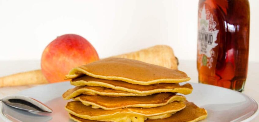 Pancakes Légers Pomme Panais Cannelle | Recette